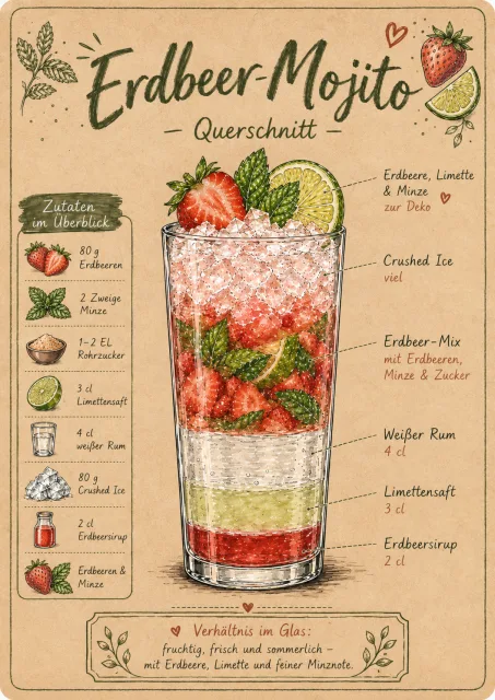 Erdbeer Mojito – Bild 2